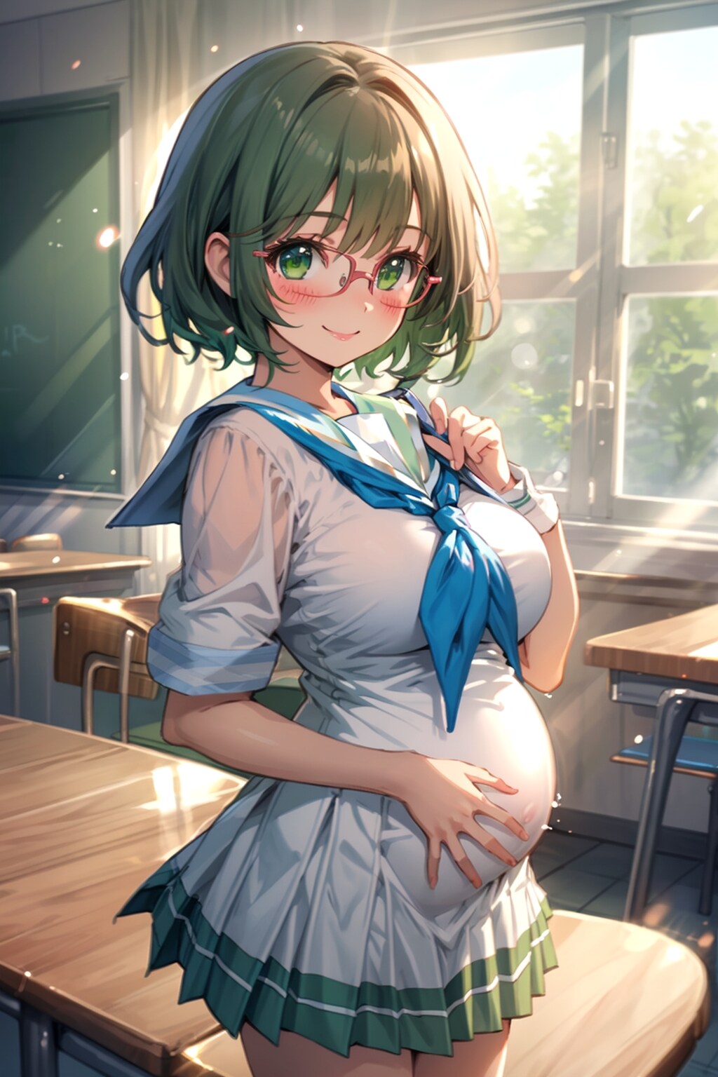 たかし先輩と危険日に無避妊で生殖活動をして膣外射精に失敗し妊娠しちゃった田中さん