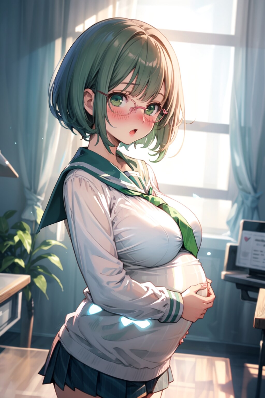 たかし先輩と危険日に無避妊で生殖活動をして膣外射精に失敗し妊娠しちゃった田中さん