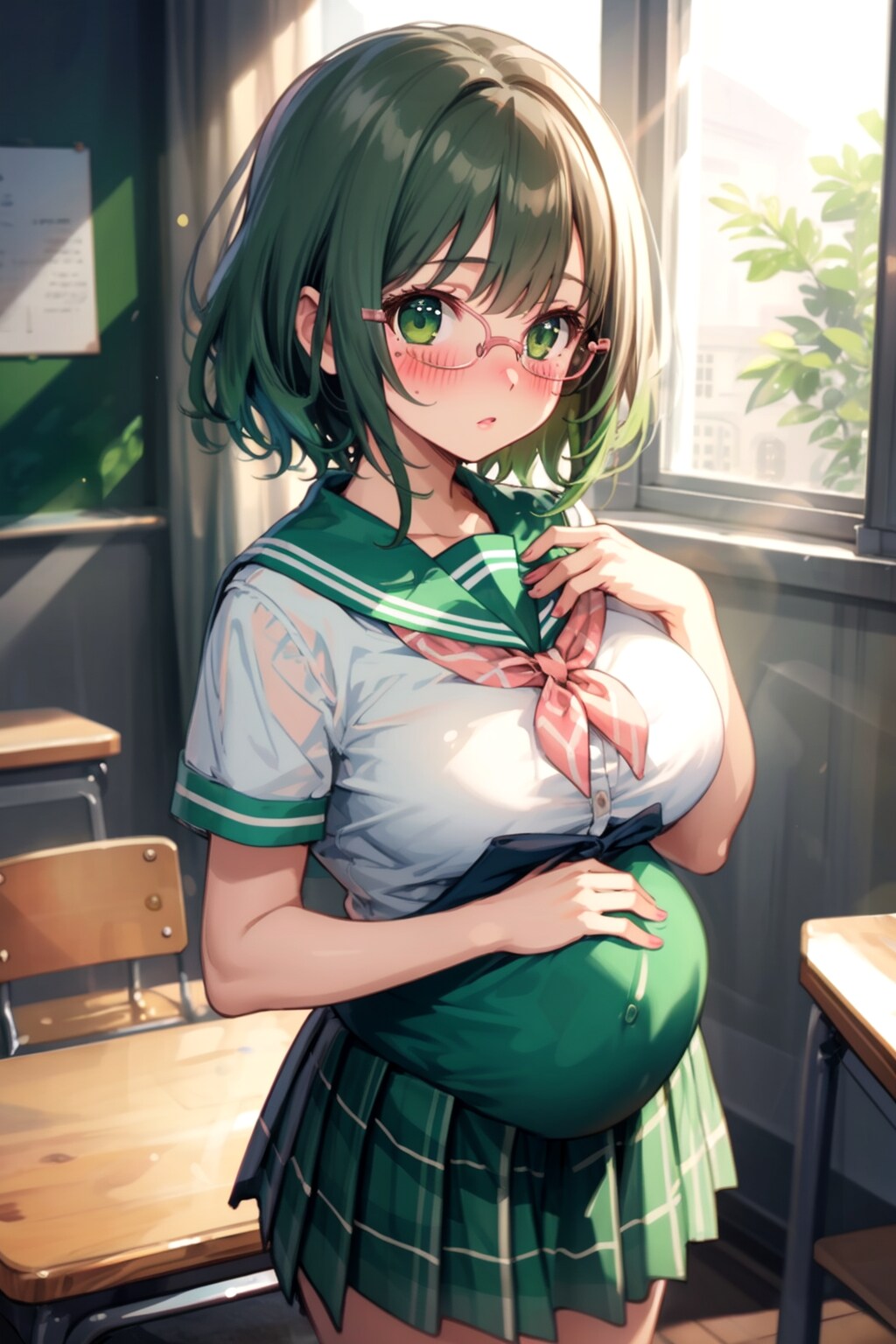 たかし先輩と危険日に無避妊で生殖活動をして膣外射精に失敗し妊娠しちゃった田中さん