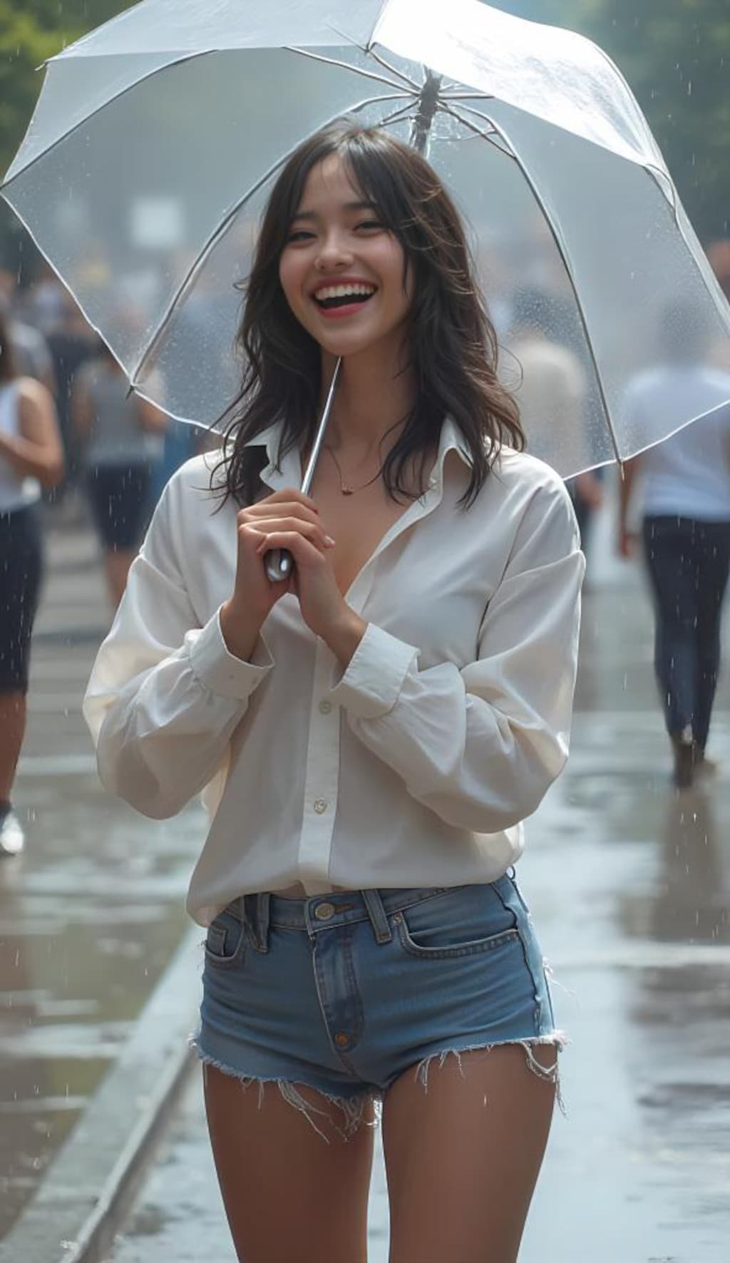 雨の日の君