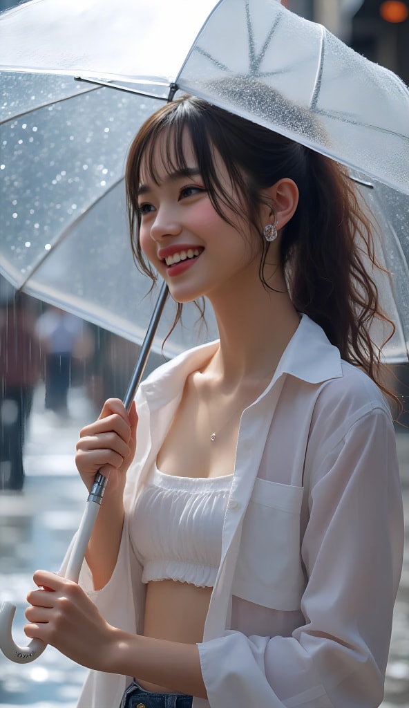 雨の日の君