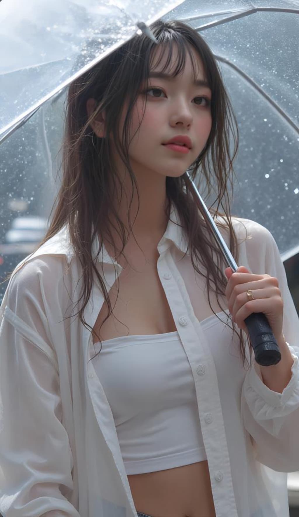 雨の日の君
