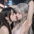地雷系ちゃんのレズビアン018《腋見せSeaArt》 9枚目