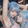 地雷系ちゃんのレズビアン018《腋見せSeaArt》 11枚目