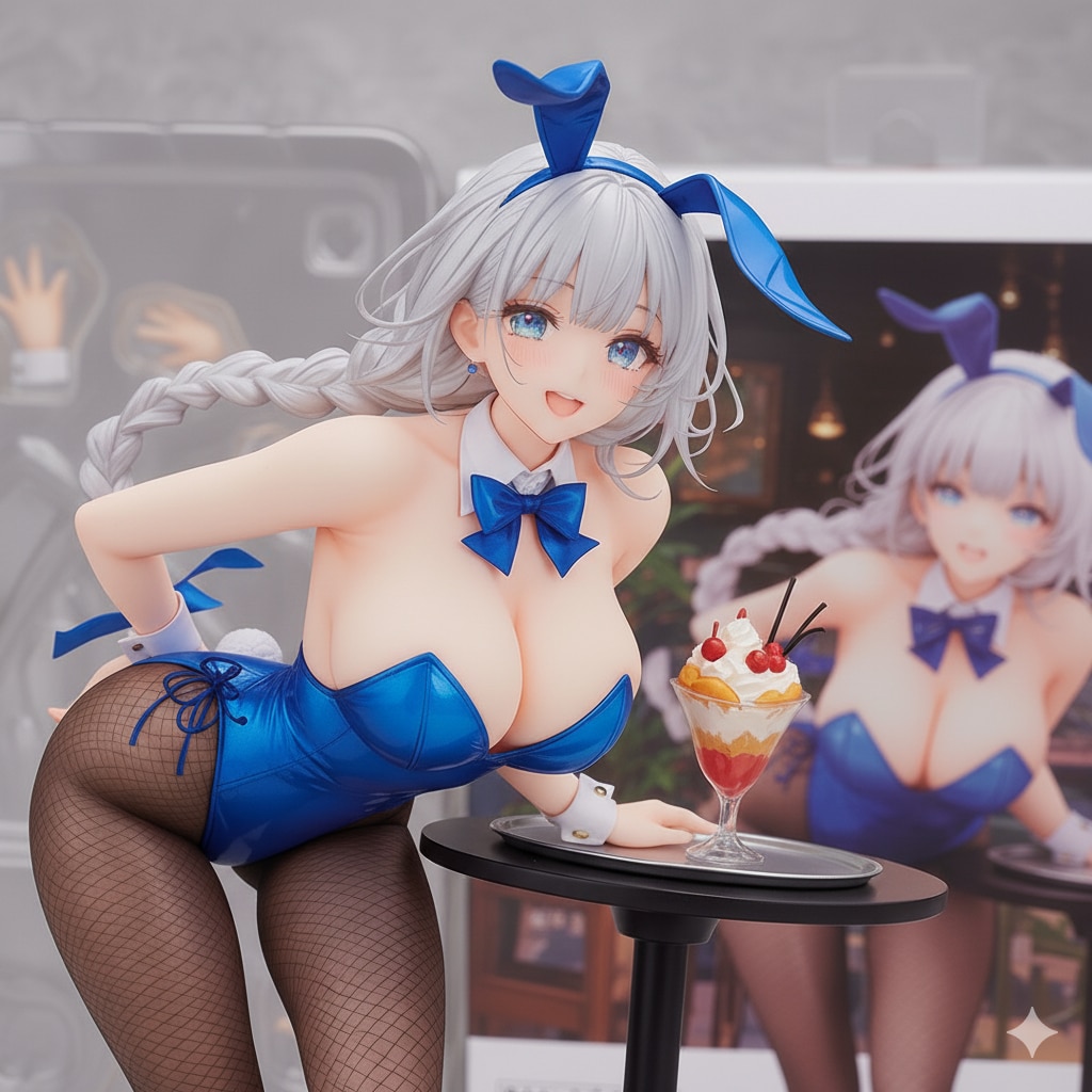 フィギュアでバニーガール