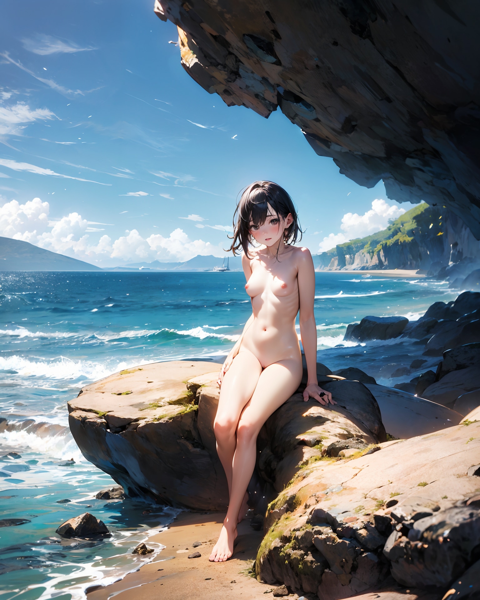 無人島少女