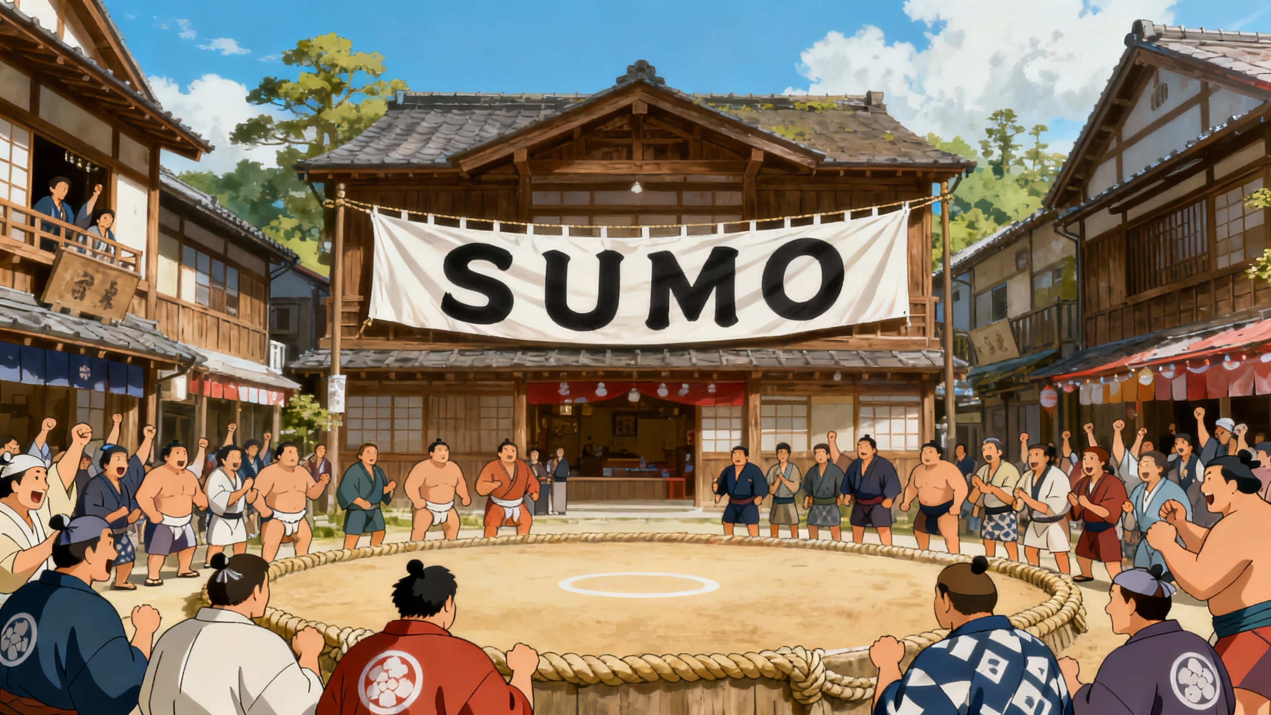 相撲大会 | の人気AIイラスト・グラビア