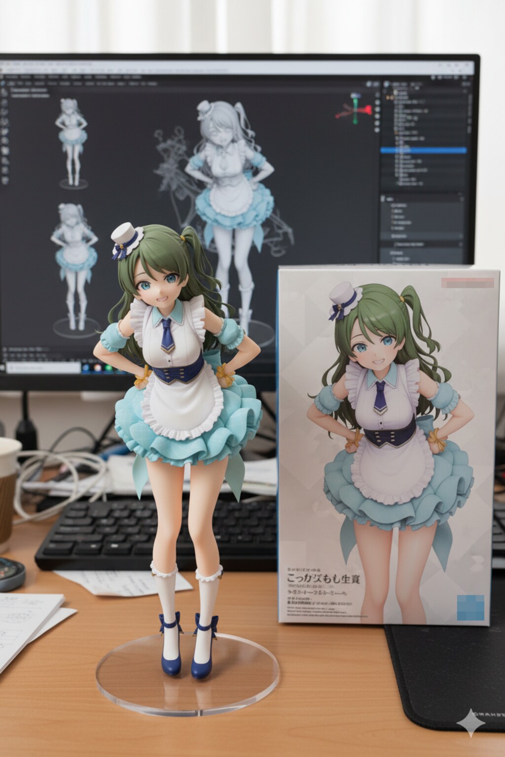 俺たちのMESSちゃんをフィギュア化してみた