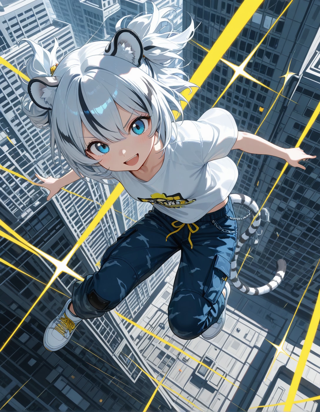 空を飛んでる⁉️