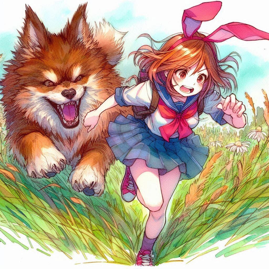 うさぎさん、危機一髪