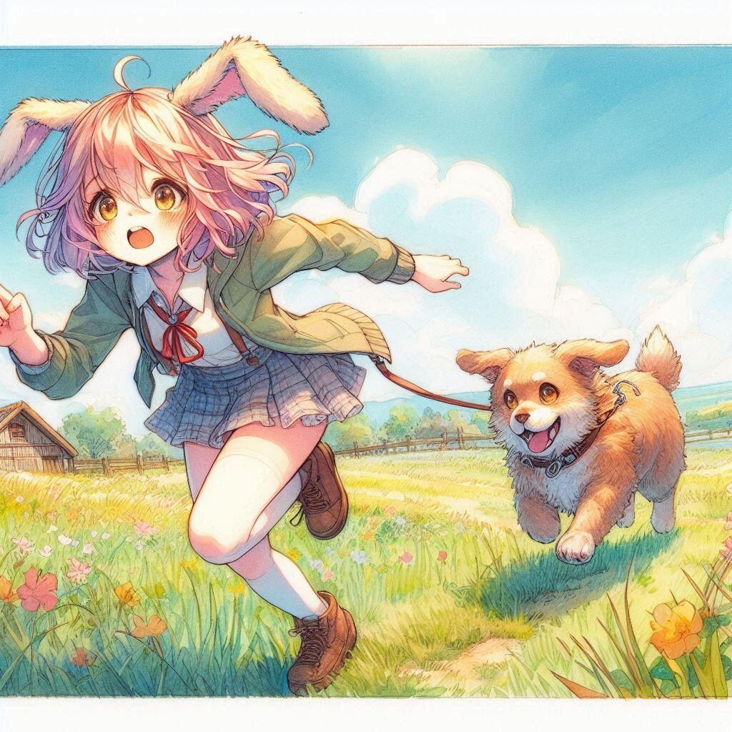 うさぎさん、危機一髪