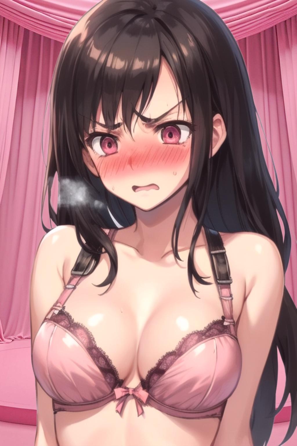 【女の子】ジロジロみるな💢