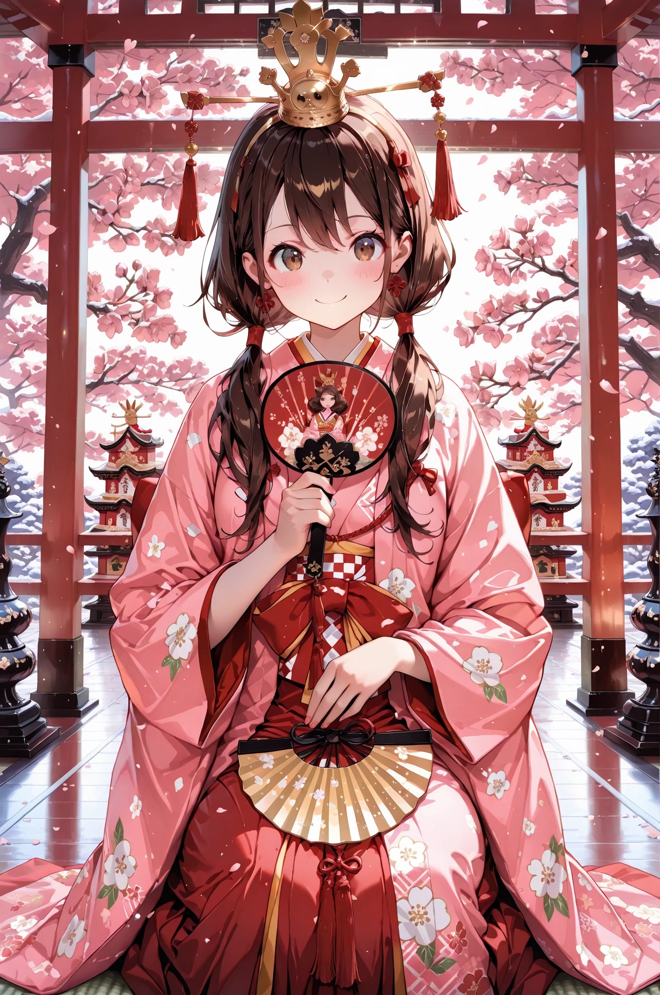 お雛様な絵海ちゃん | の人気AIイラスト・グラビア