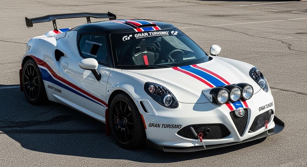 アルファロメオスパイダーラリーカー