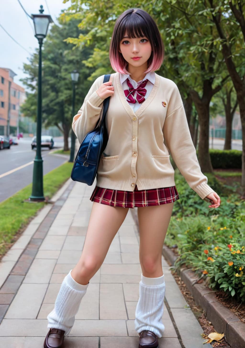 ○○　髪の毛少し派手かな？