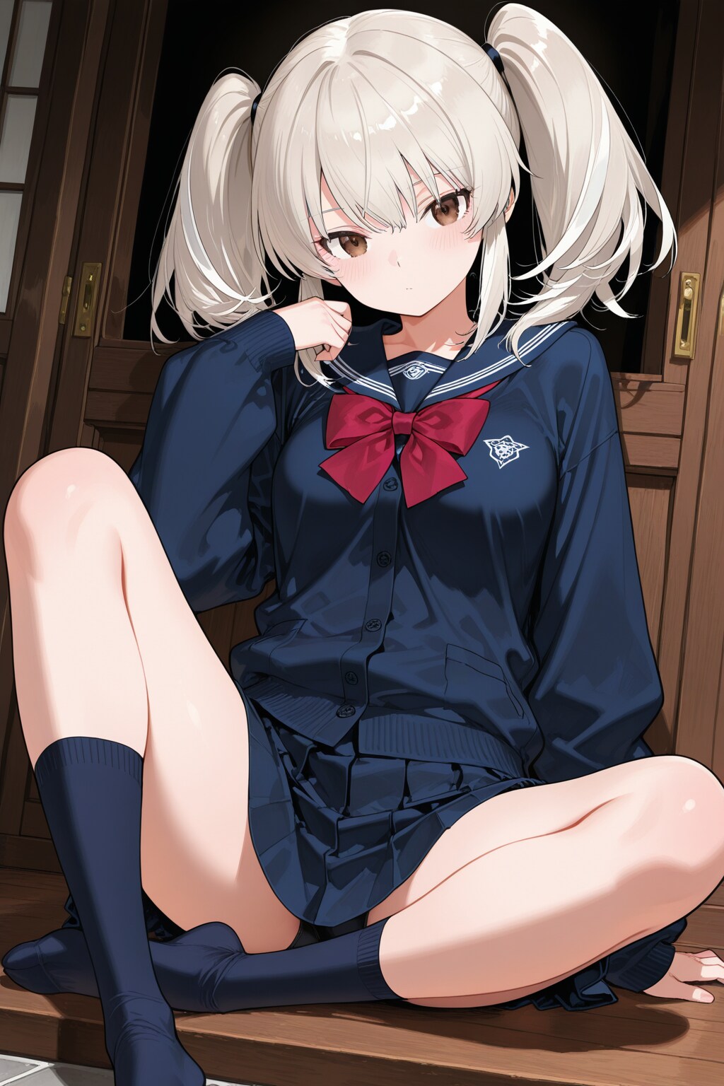 ブロンド髪の似合う女の子