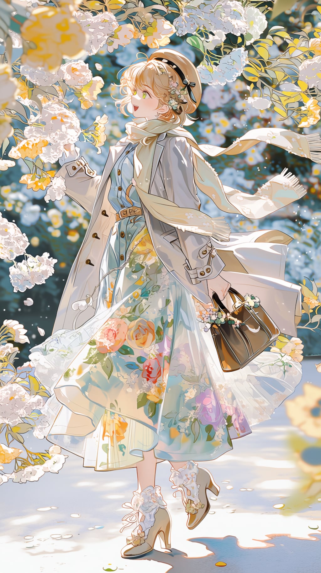 春コ－デの女性🌼🌸