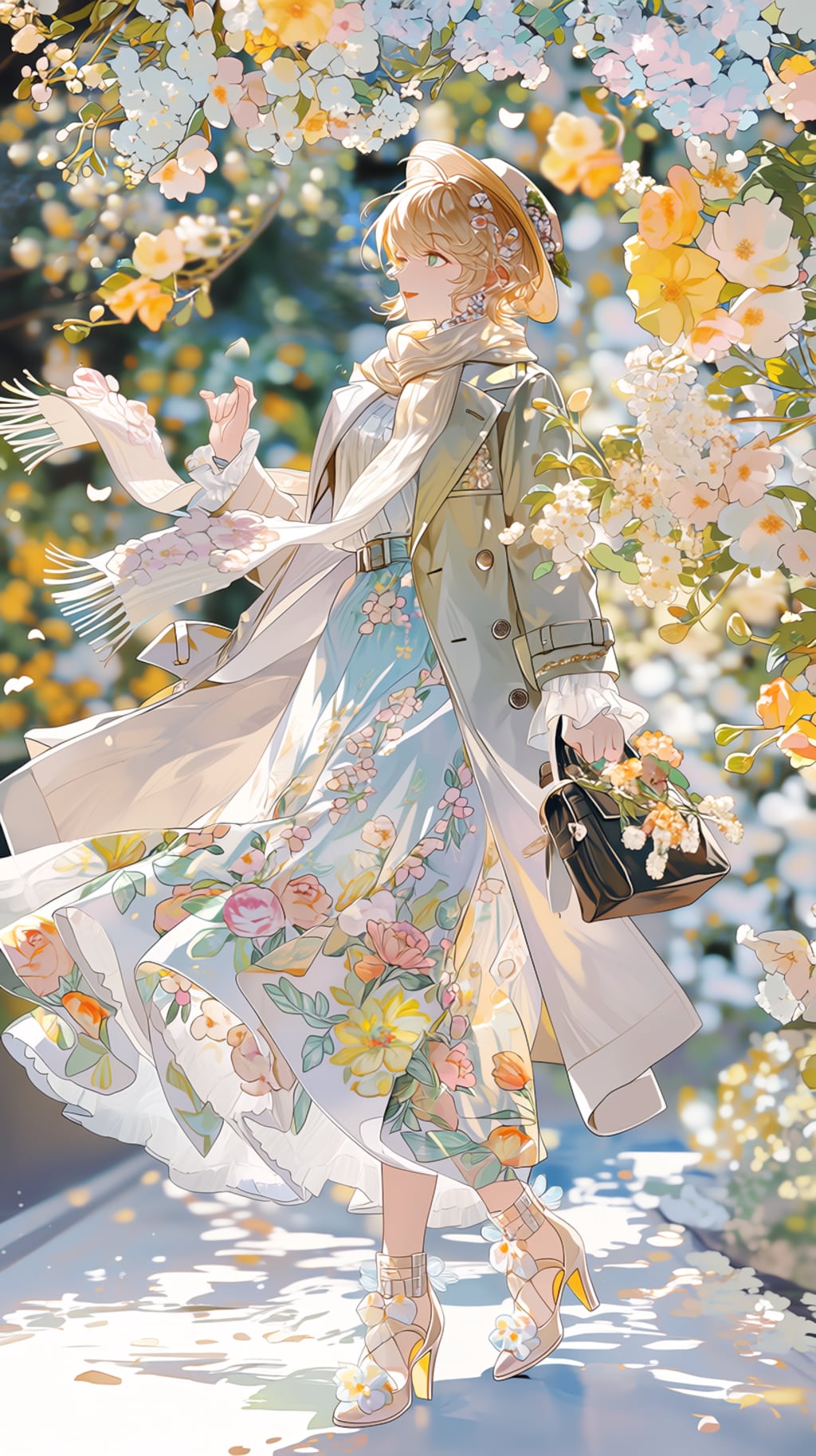 春コ－デの女性🌼🌸