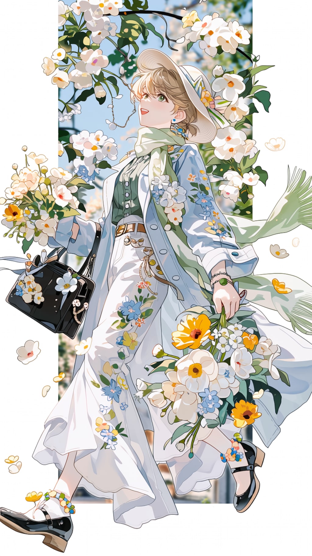 春コ－デの女性🌼🌸