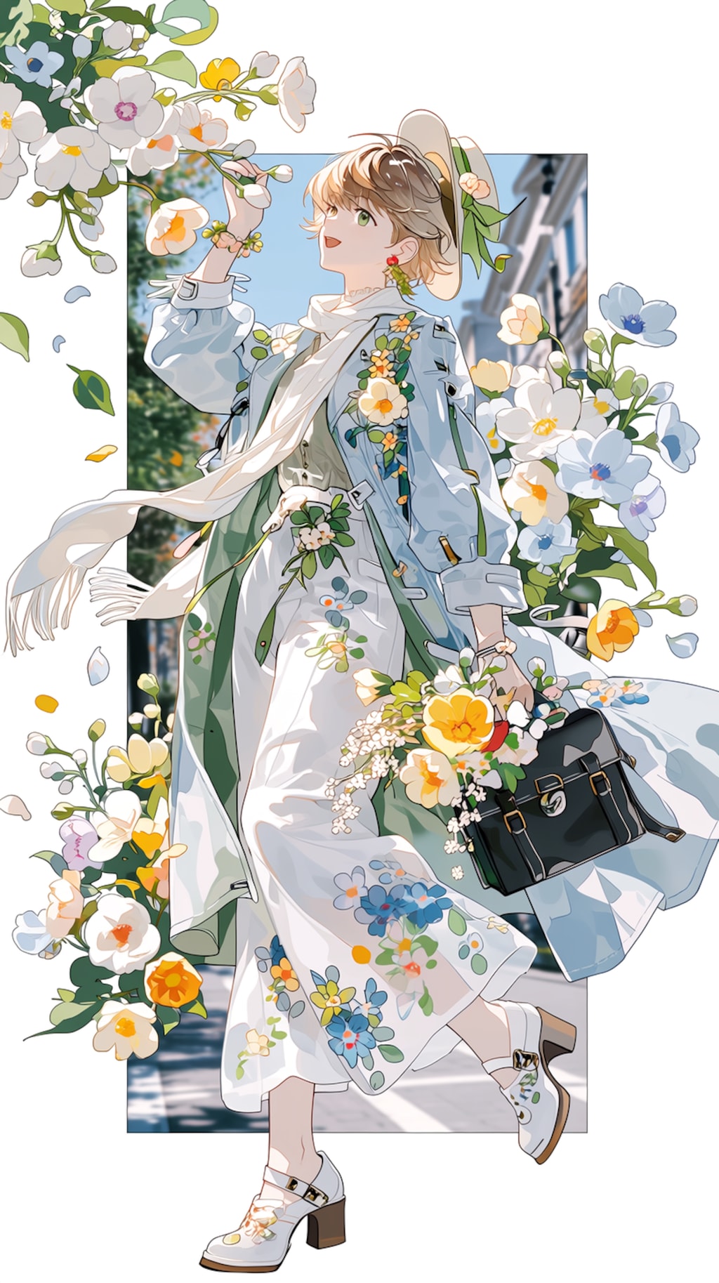 春コ－デの女性🌼🌸