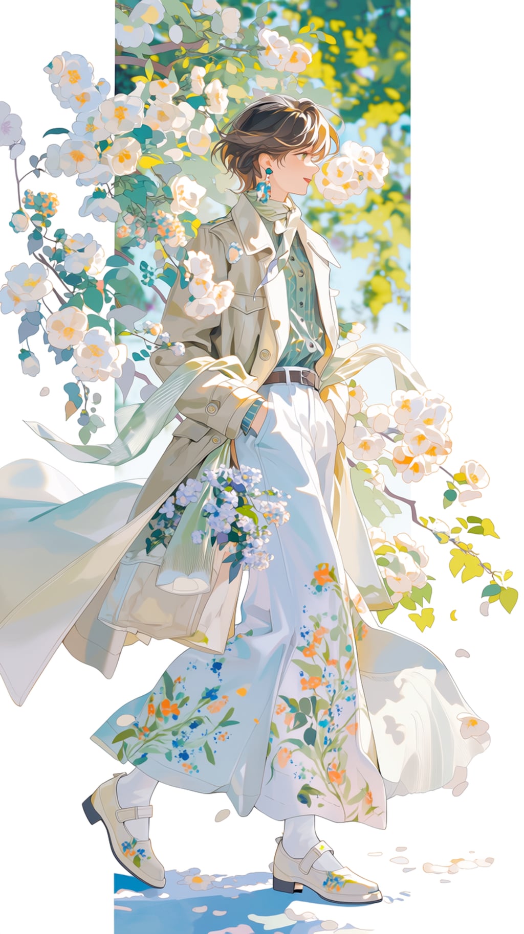 春コ－デの女性🌼🌸