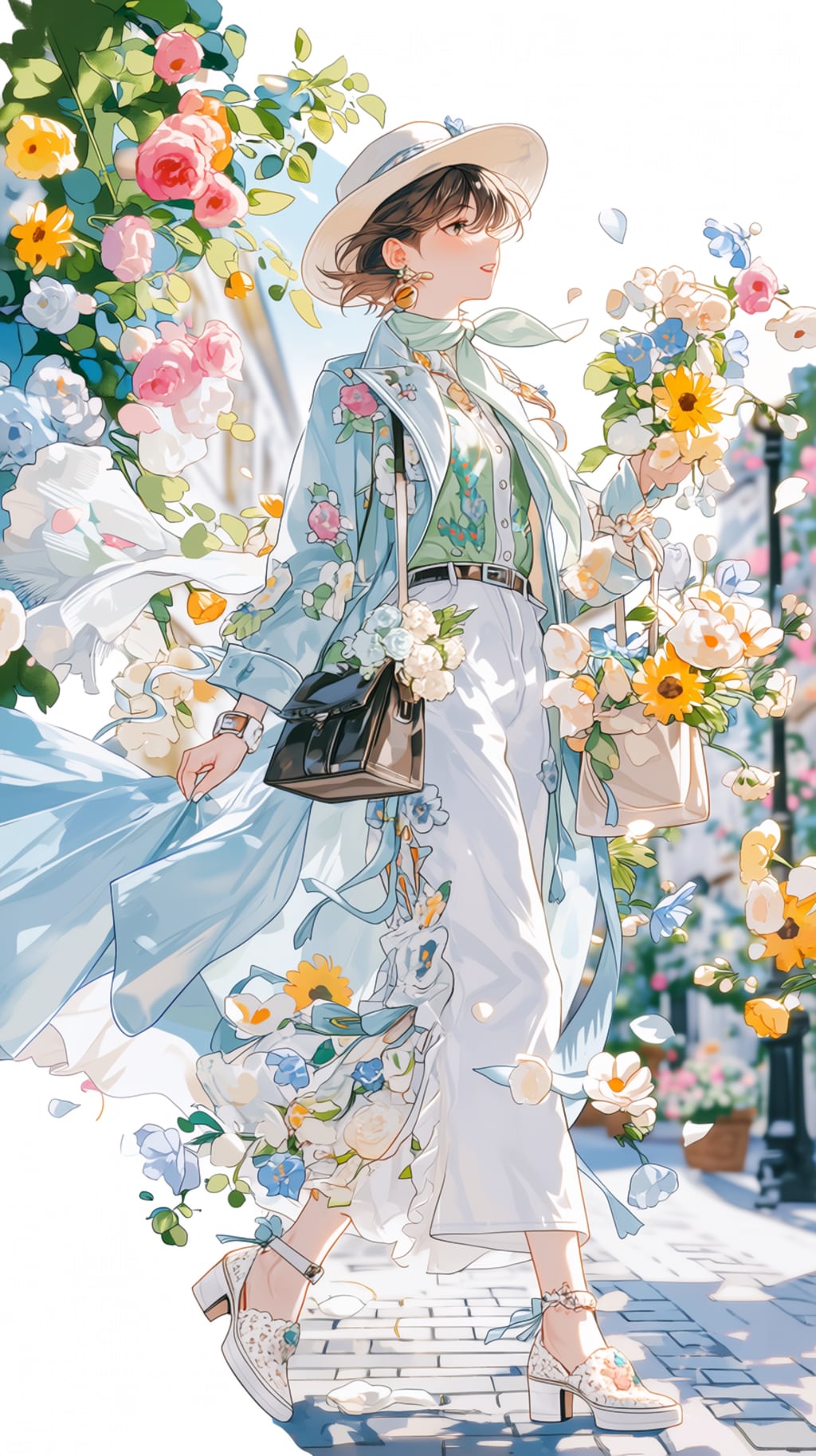 春コ－デの女性🌼🌸