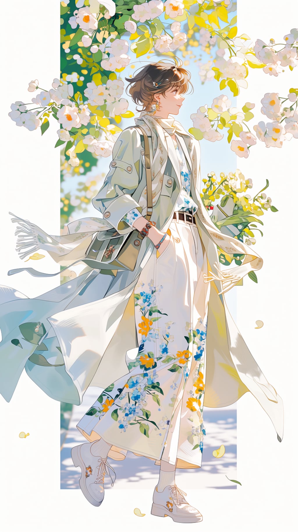 春コ－デの女性🌼🌸