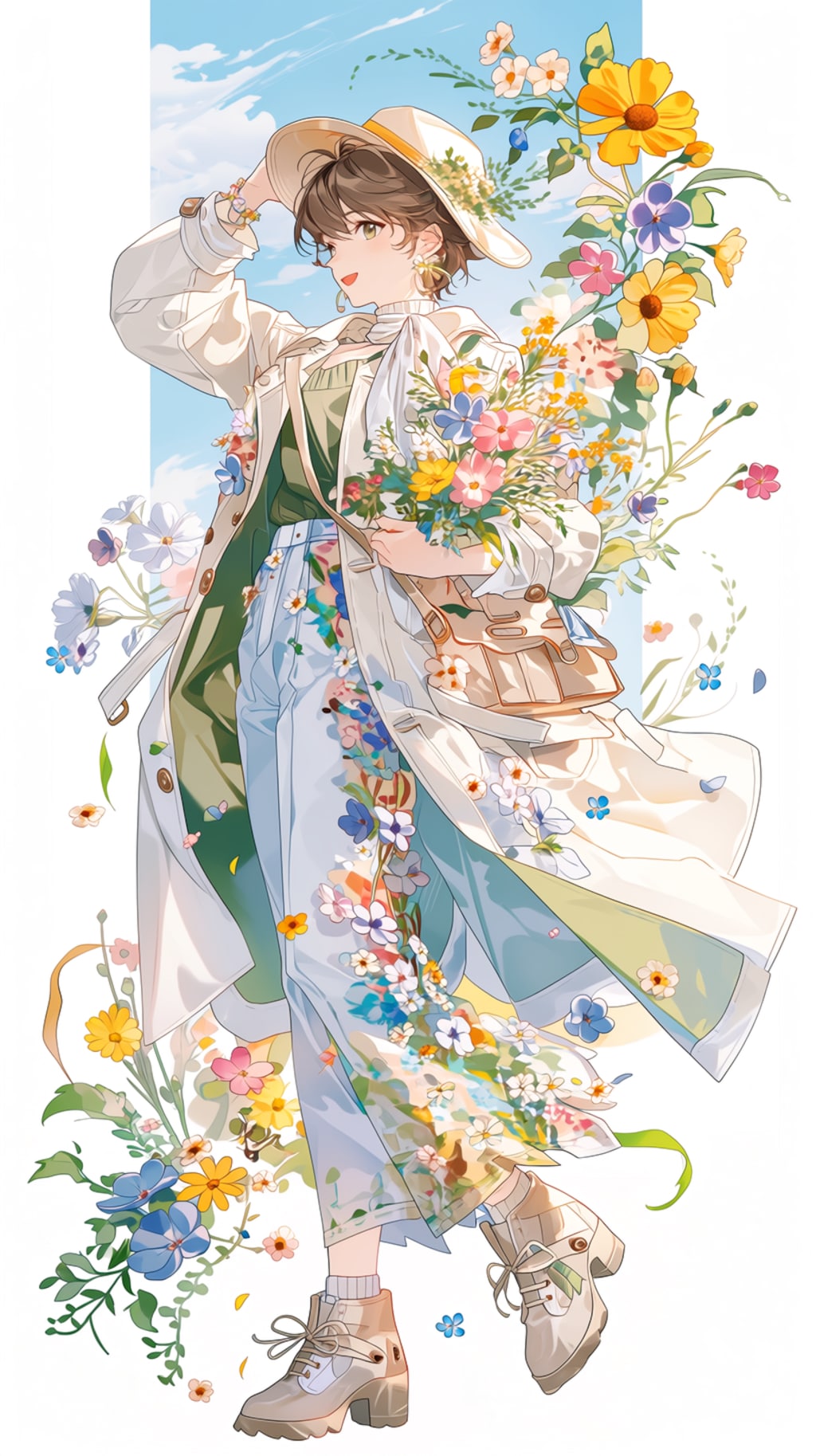 春コ－デの女性🌼🌸