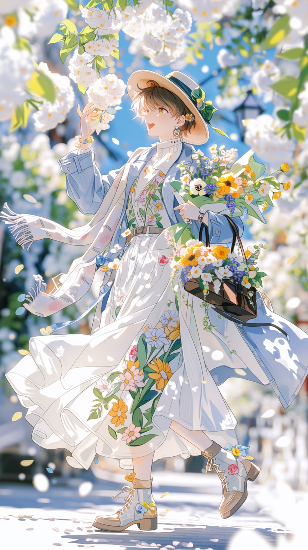 春コ－デの女性🌼🌸