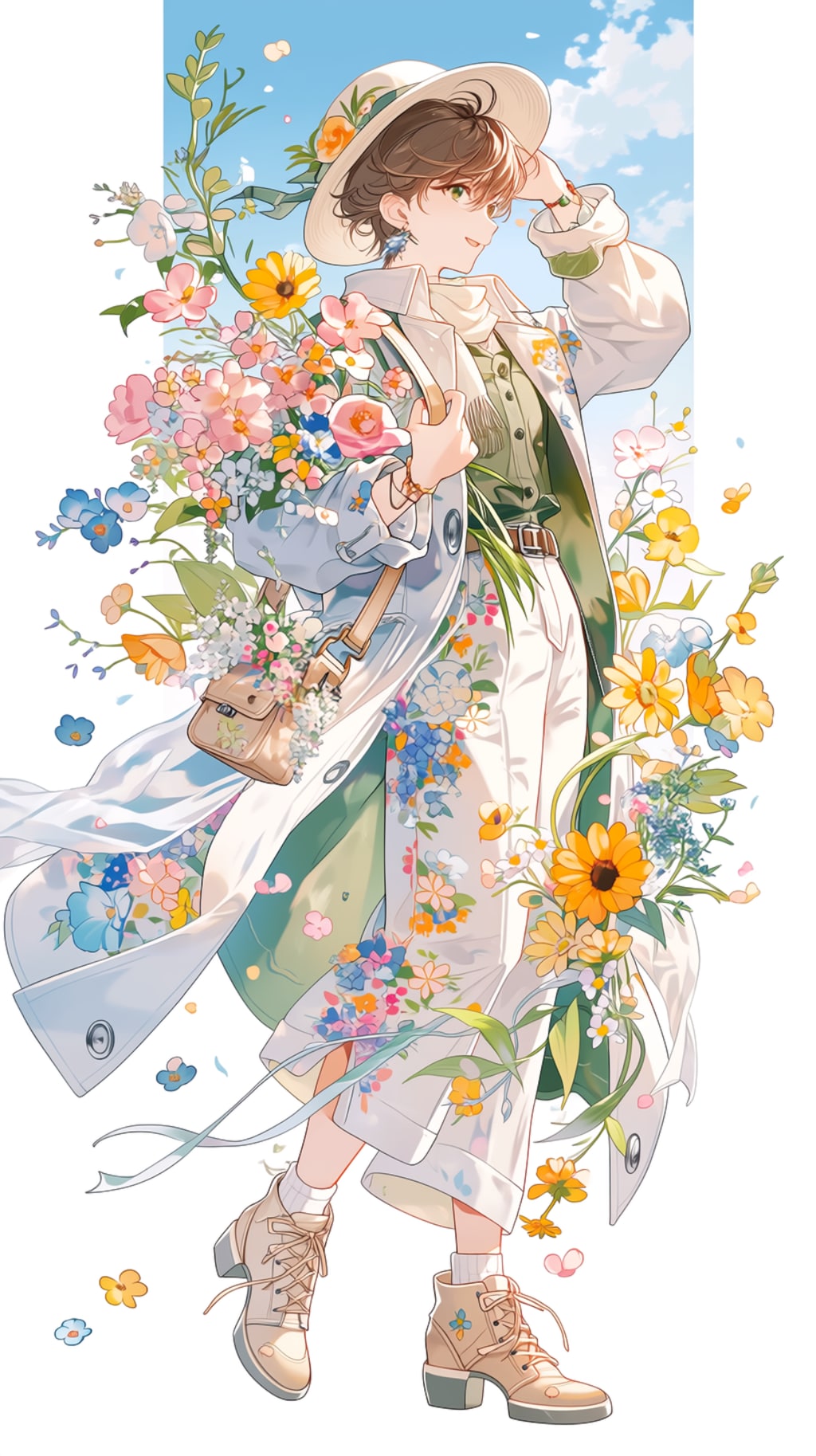 春コ－デの女性🌼🌸