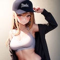 へそ出しルック 7枚目