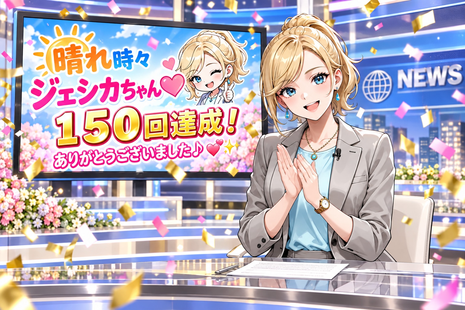 晴れ時々ジェシカちゃん💖１５０ | の人気AIイラスト・グラビア