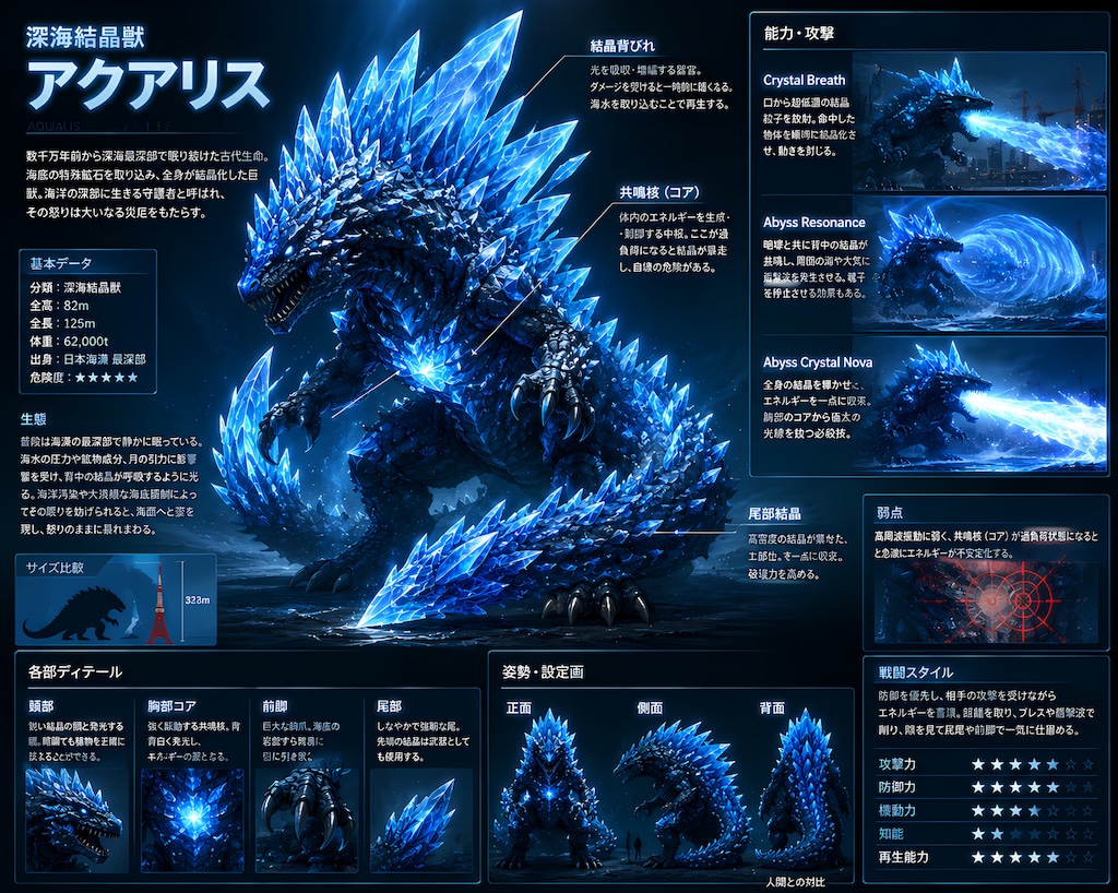深海結晶獣 アクアリス
