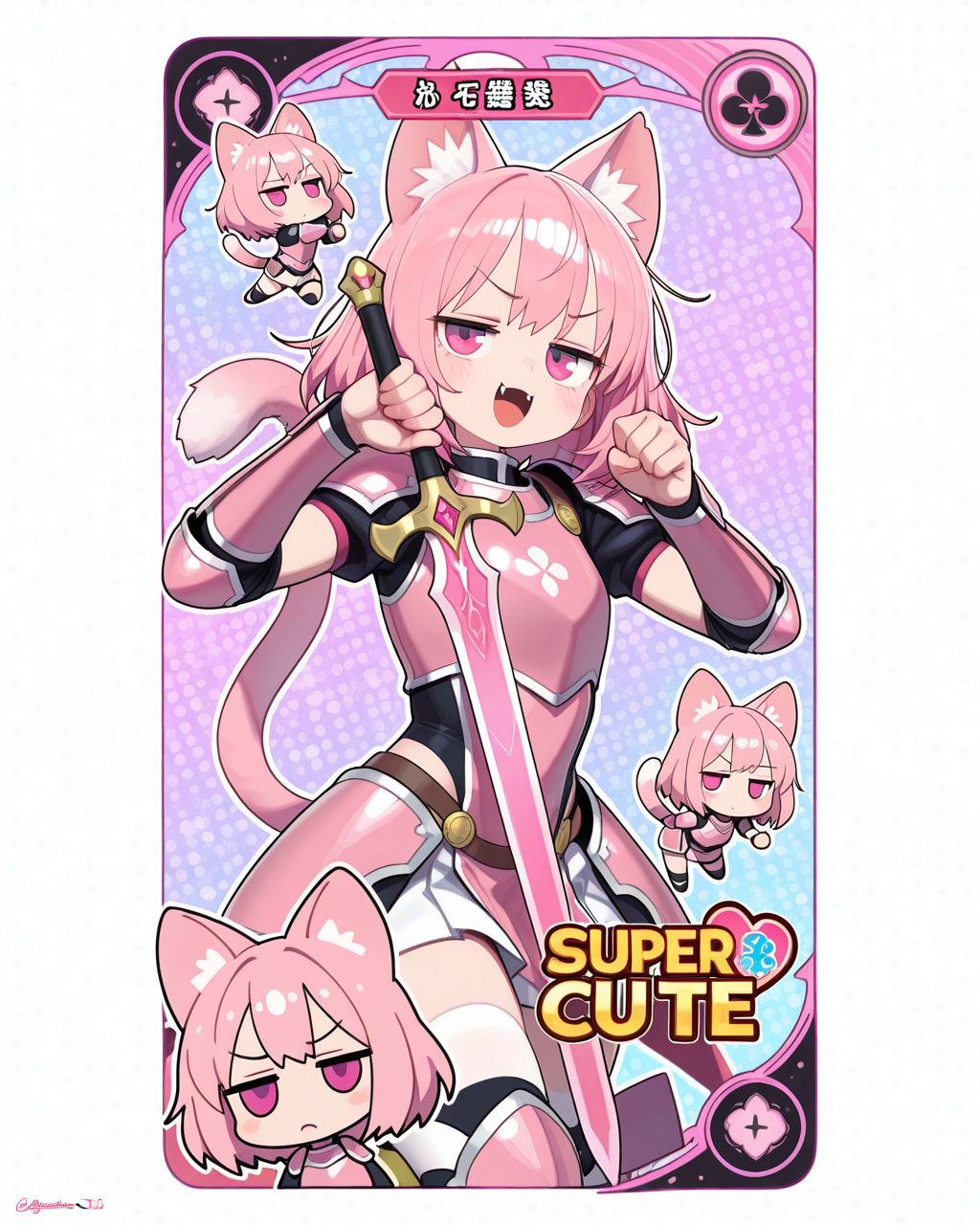 ねこちゃんトレカ