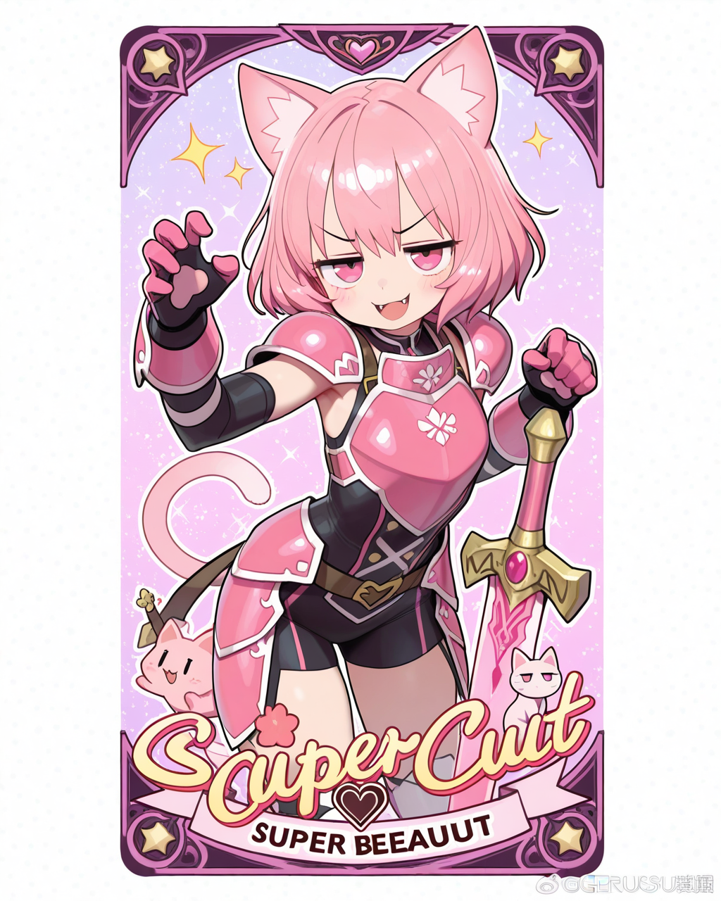 ねこちゃんトレカ