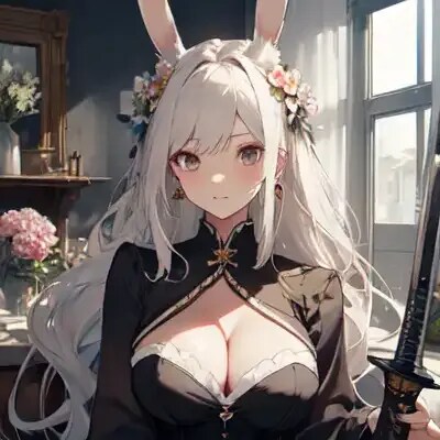 うさぎ剣士三姉妹三女ジル