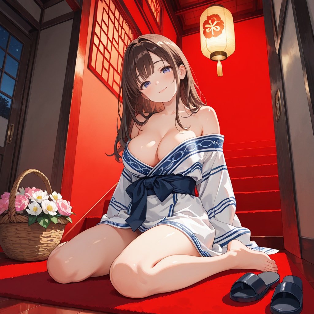 働くお姉さん