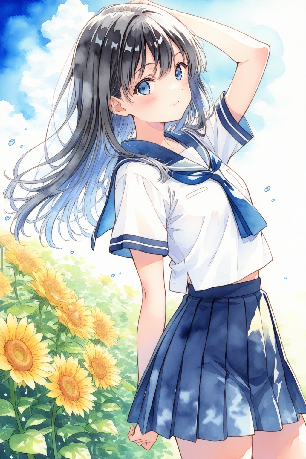 夏の少女 | の人気AIイラスト・グラビア