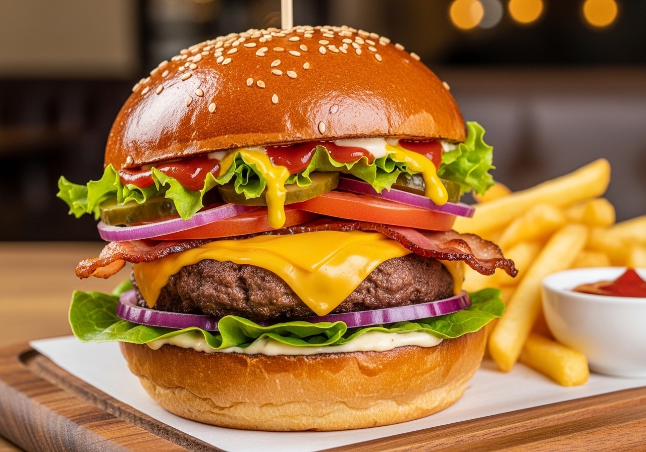 ハンバーガー | の人気AIイラスト・グラビア