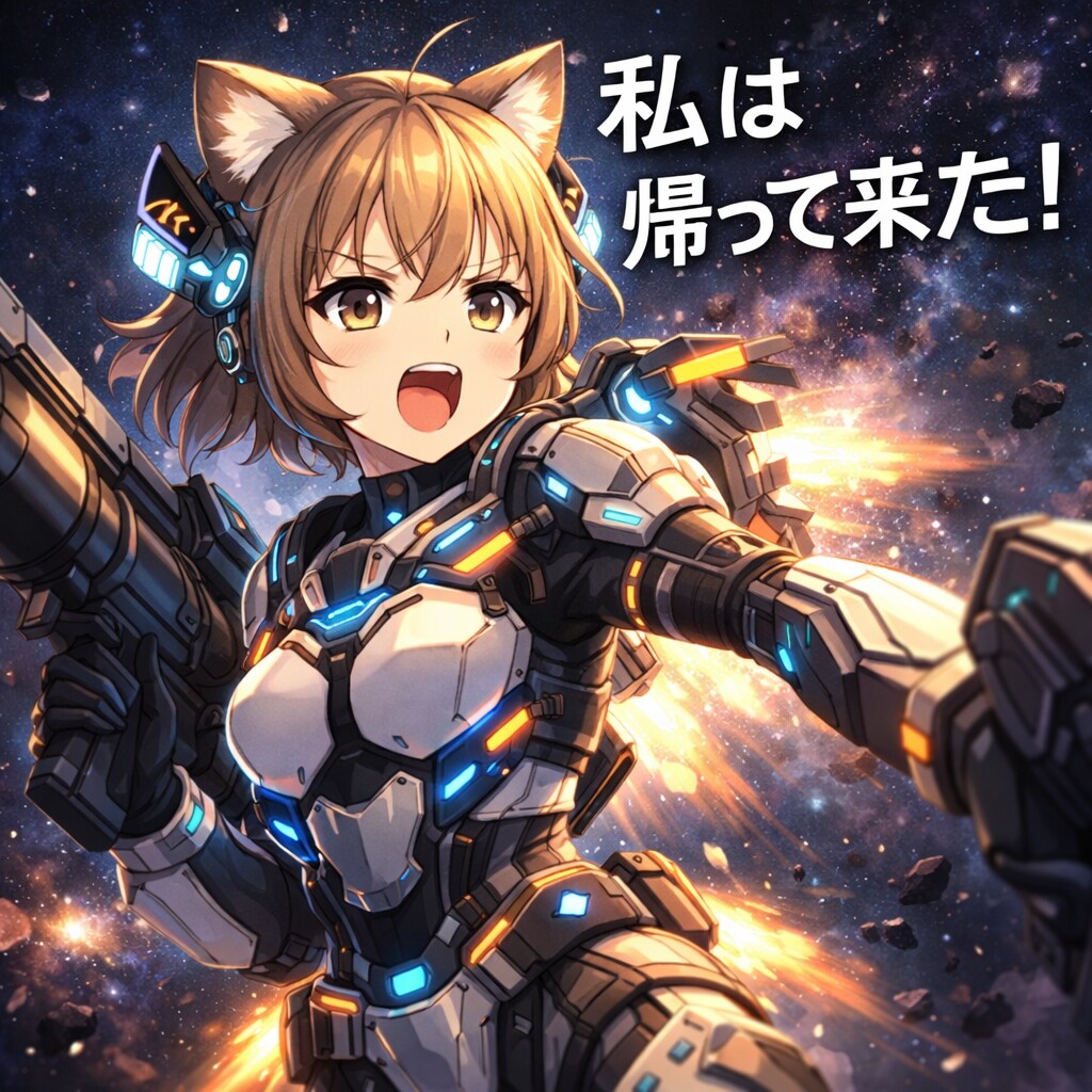 私は帰って来た！