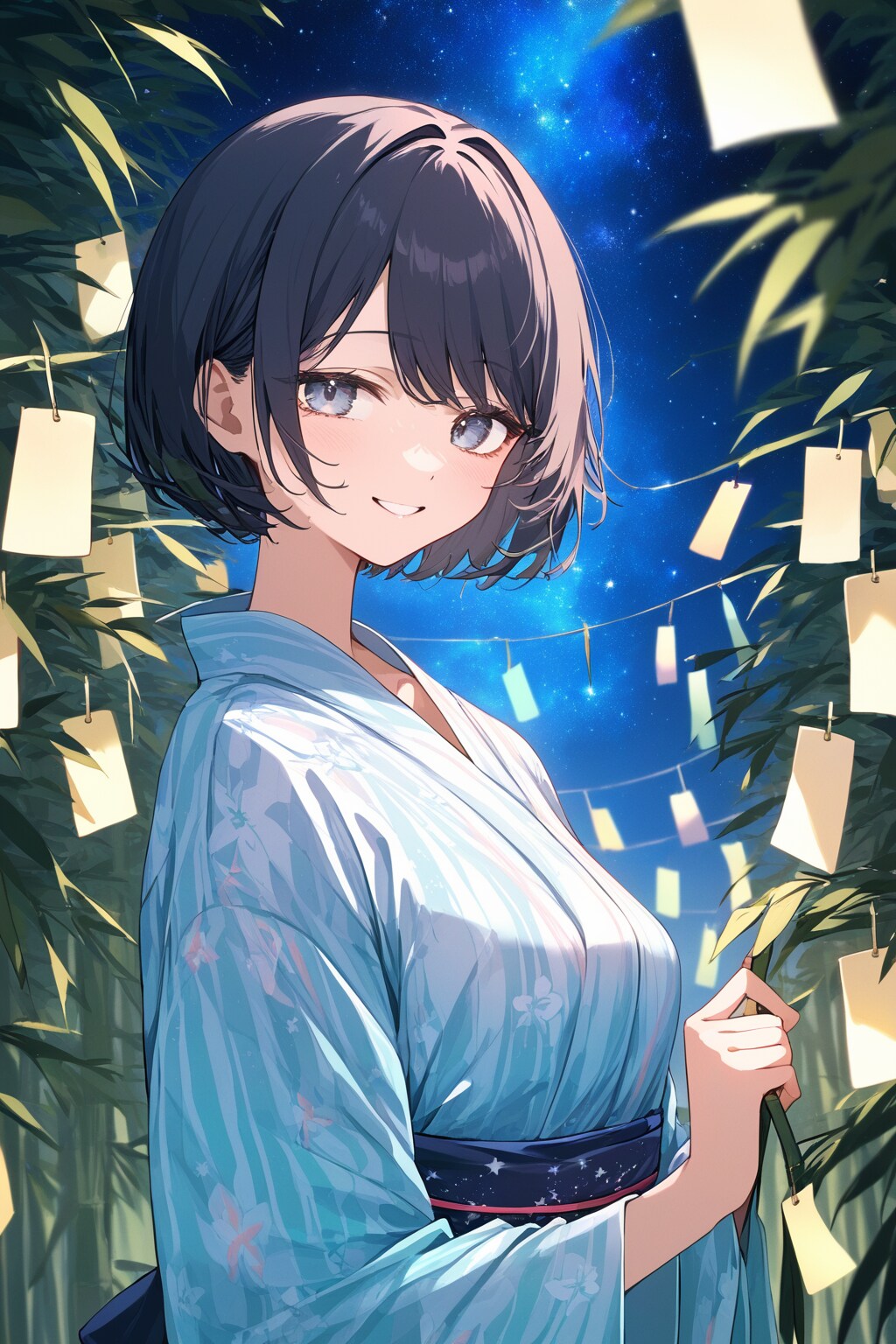 七夕の夜　その９ | の人気AIイラスト・グラビア