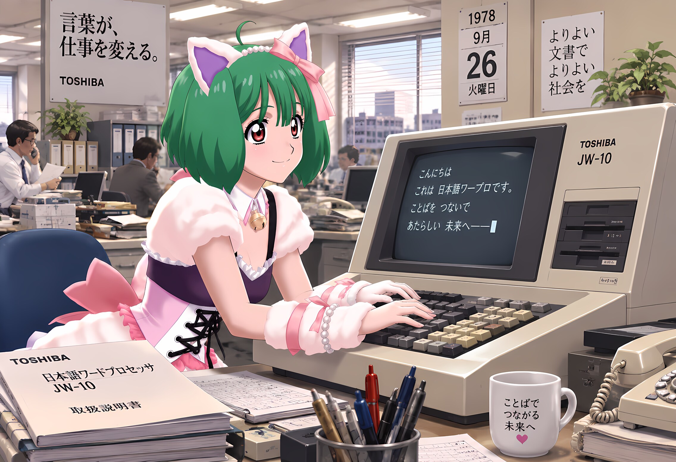 9月26日（ワープロ記念日） | の人気AIイラスト・グラビア