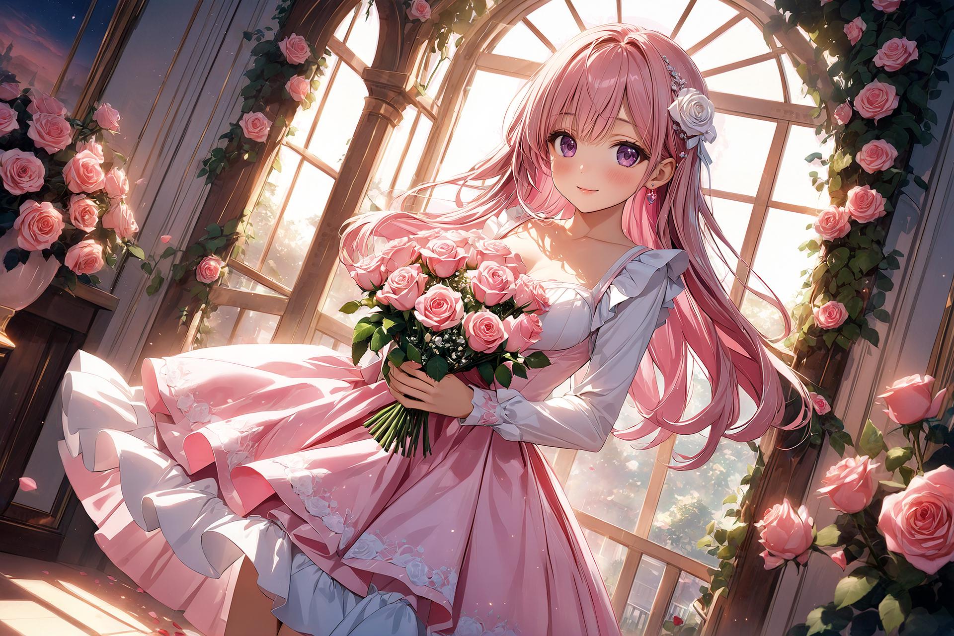 貴方、薔薇は好き？ | の人気AIイラスト・グラビア