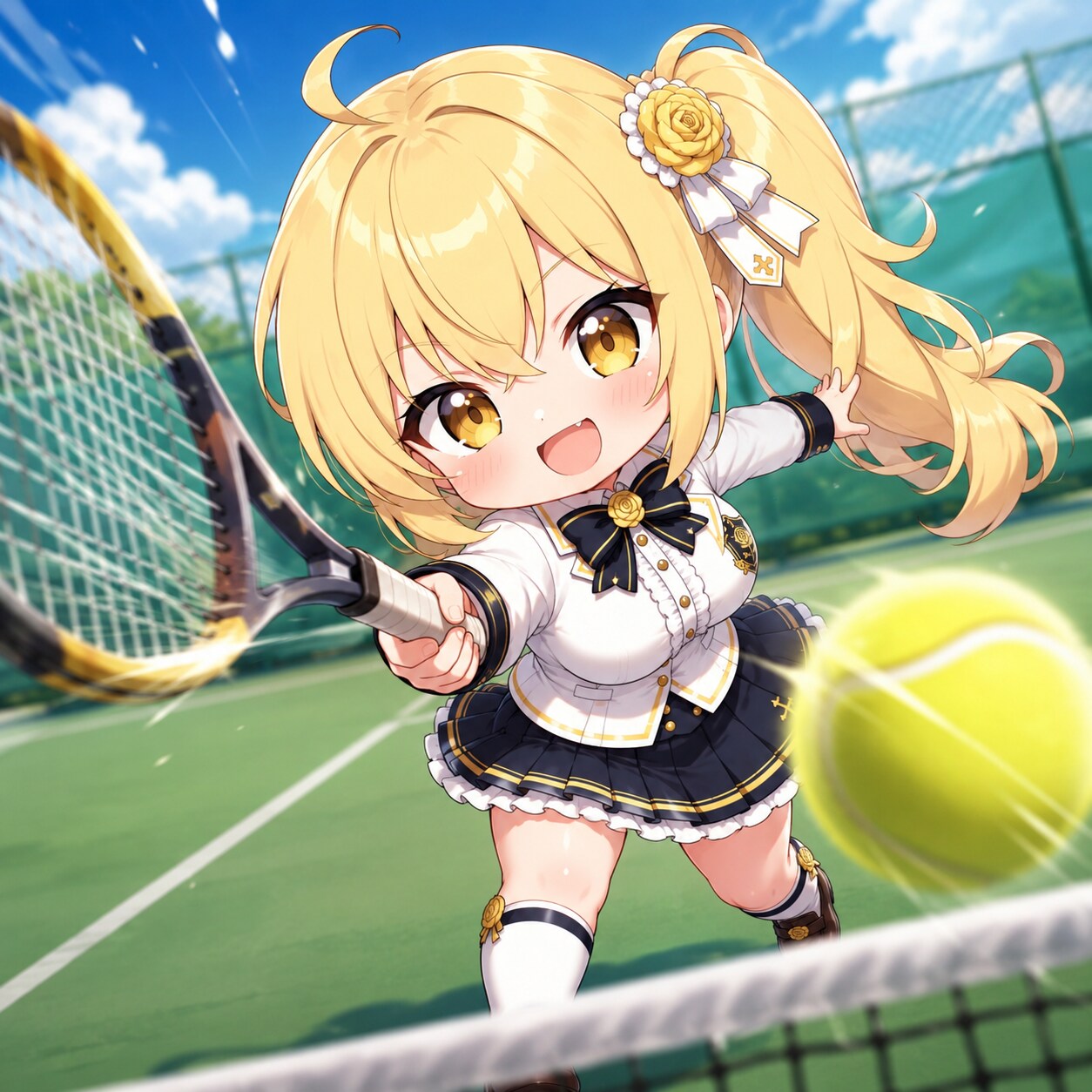 「よそ見禁止だよーっ！」