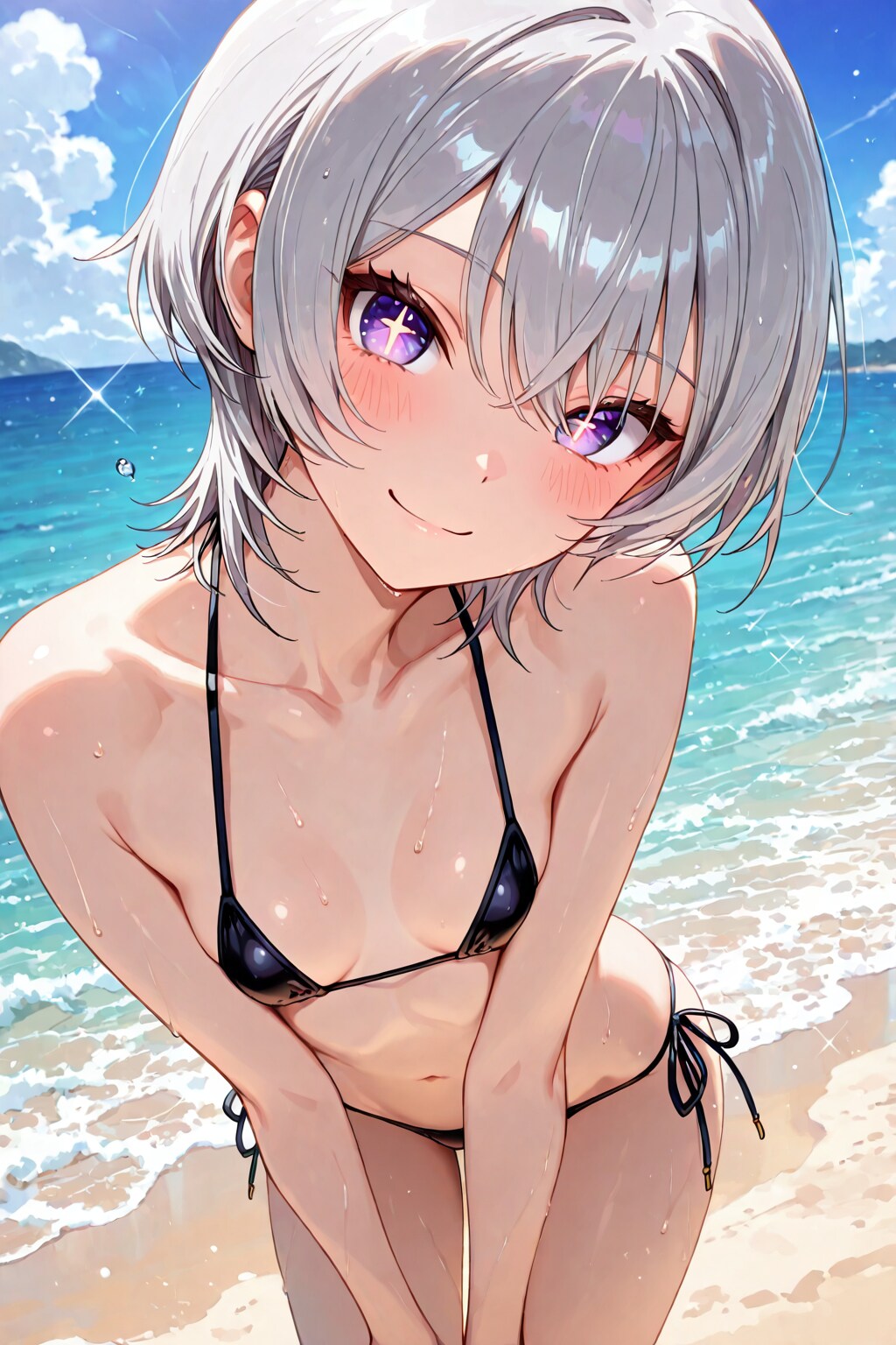 どこ見てるの？