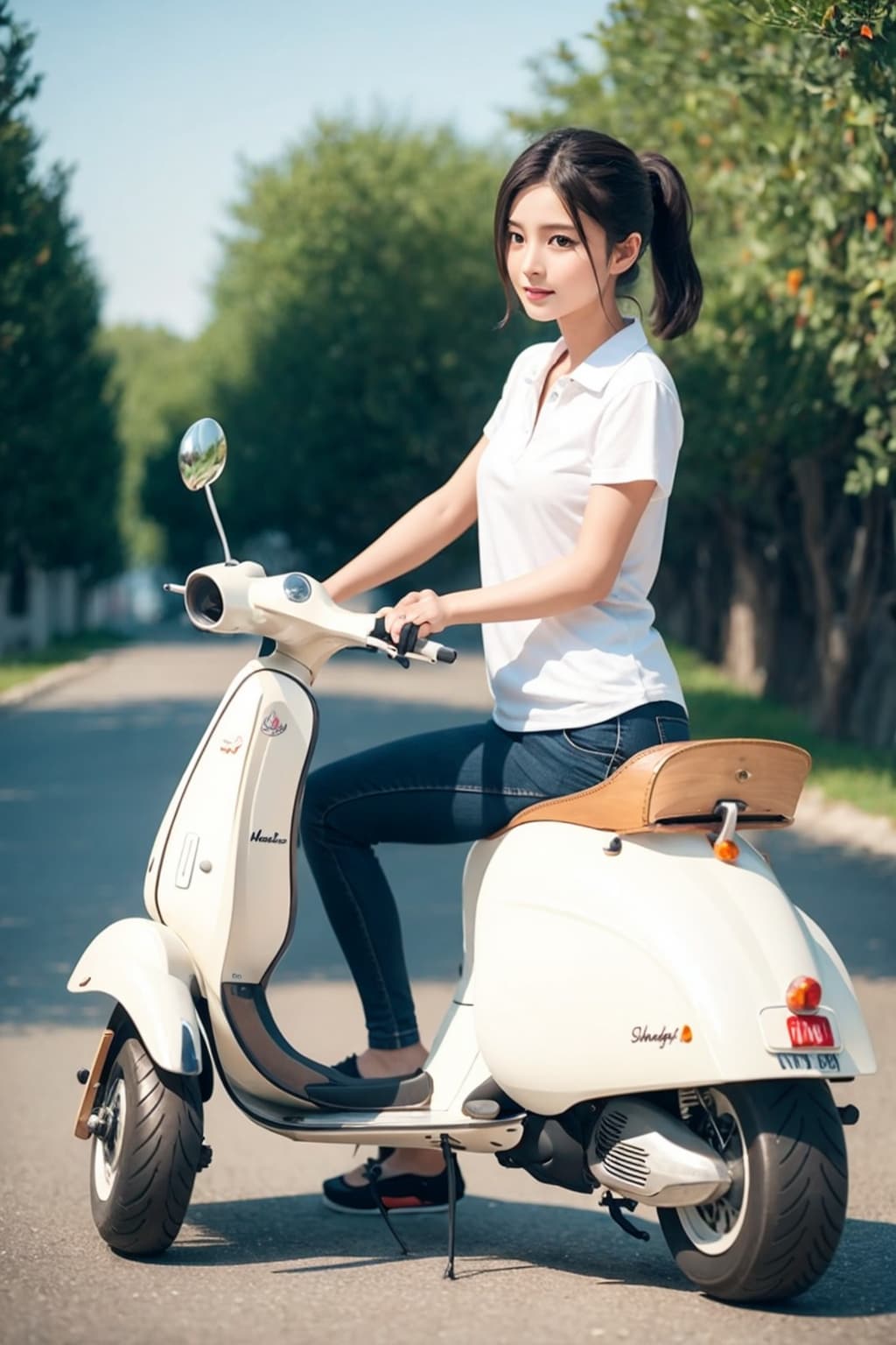 G☆Girl#32 スクーターでショッピング