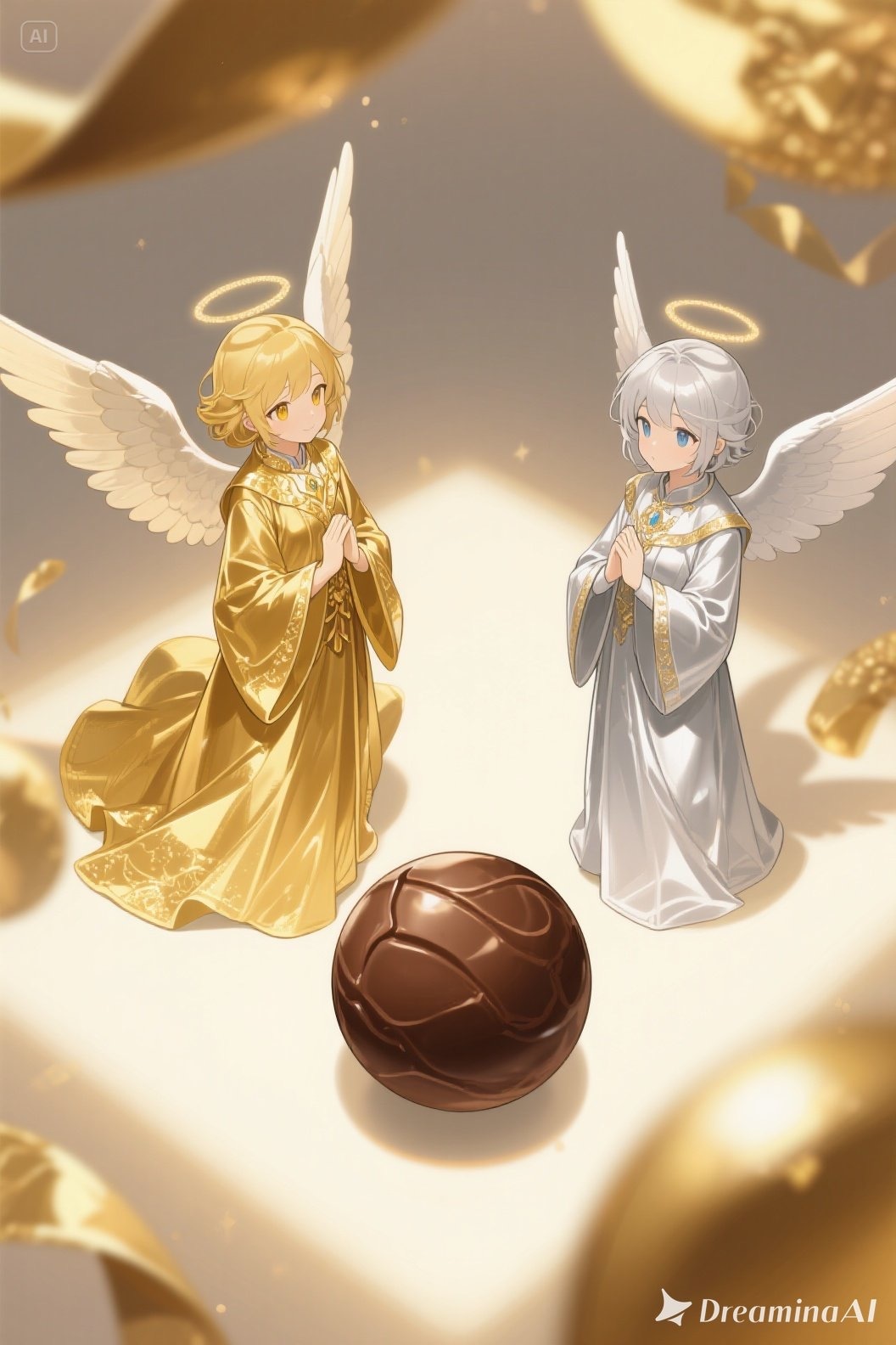 金と銀のエンゼル507 | の人気AIイラスト・グラビア