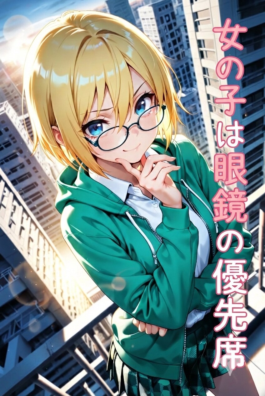 女の子は眼鏡の優先席