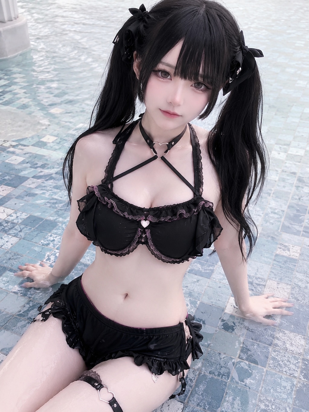 地雷水着(巨乳あり)
