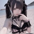 地雷水着(巨乳あり) 3枚目